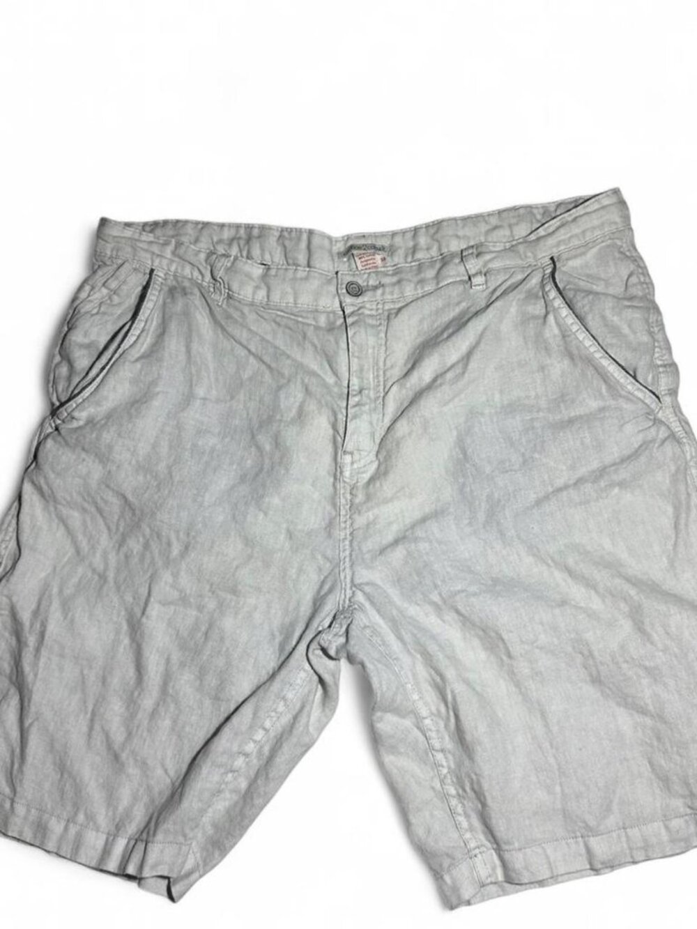 Carbon 2 Cobalt Shorts Mens Adult 38 White Pockets Outdoor Linen